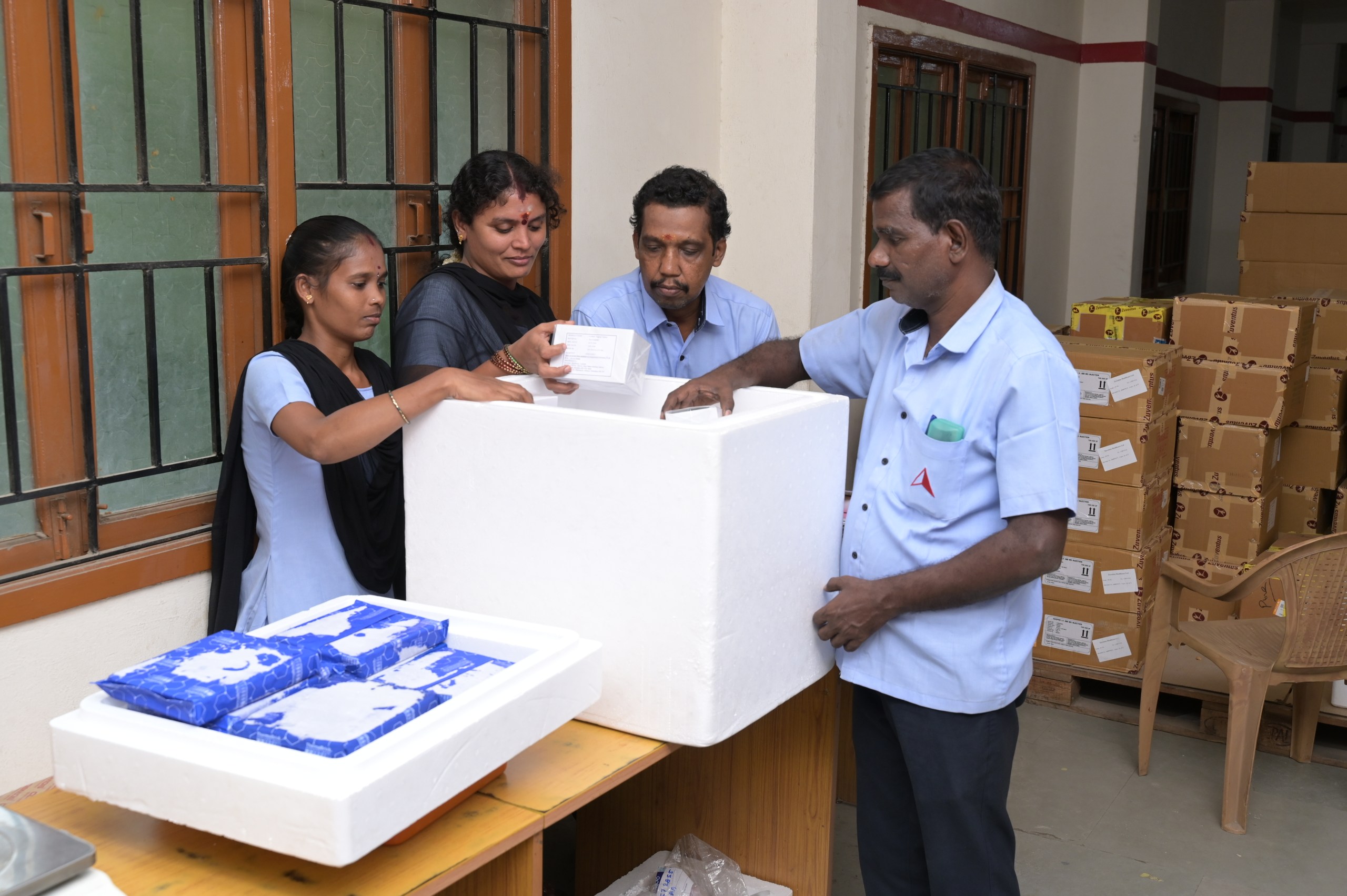 Pharmaceutical distribution warehouse in Tamil Nadu
